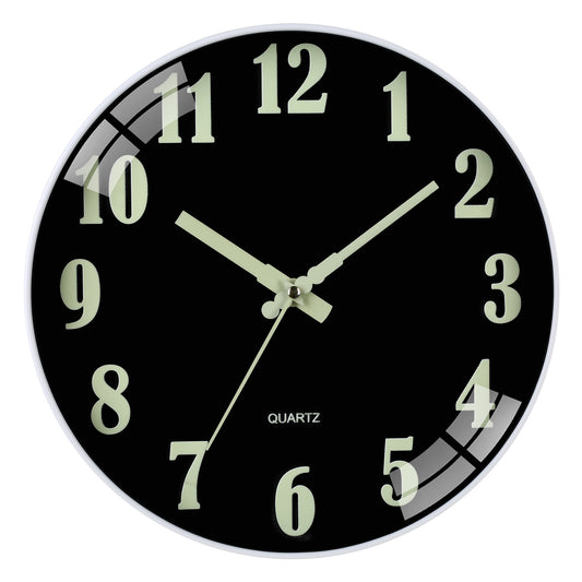 Authentic Hendas Luminous Wall Clock - Stylish Wooden Design