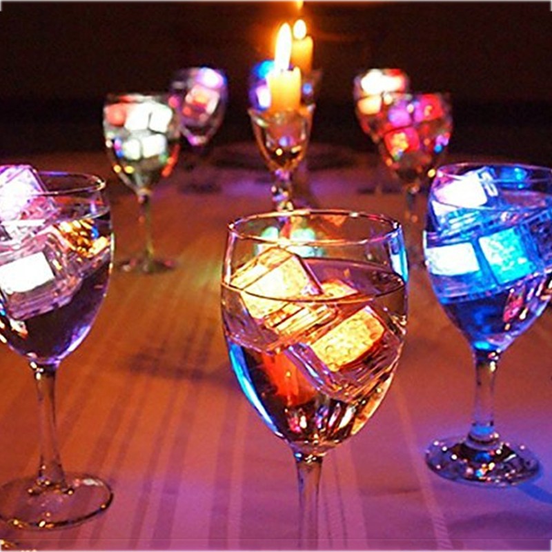 Colorful Touch Sensor LED Ice Cube Night Light
