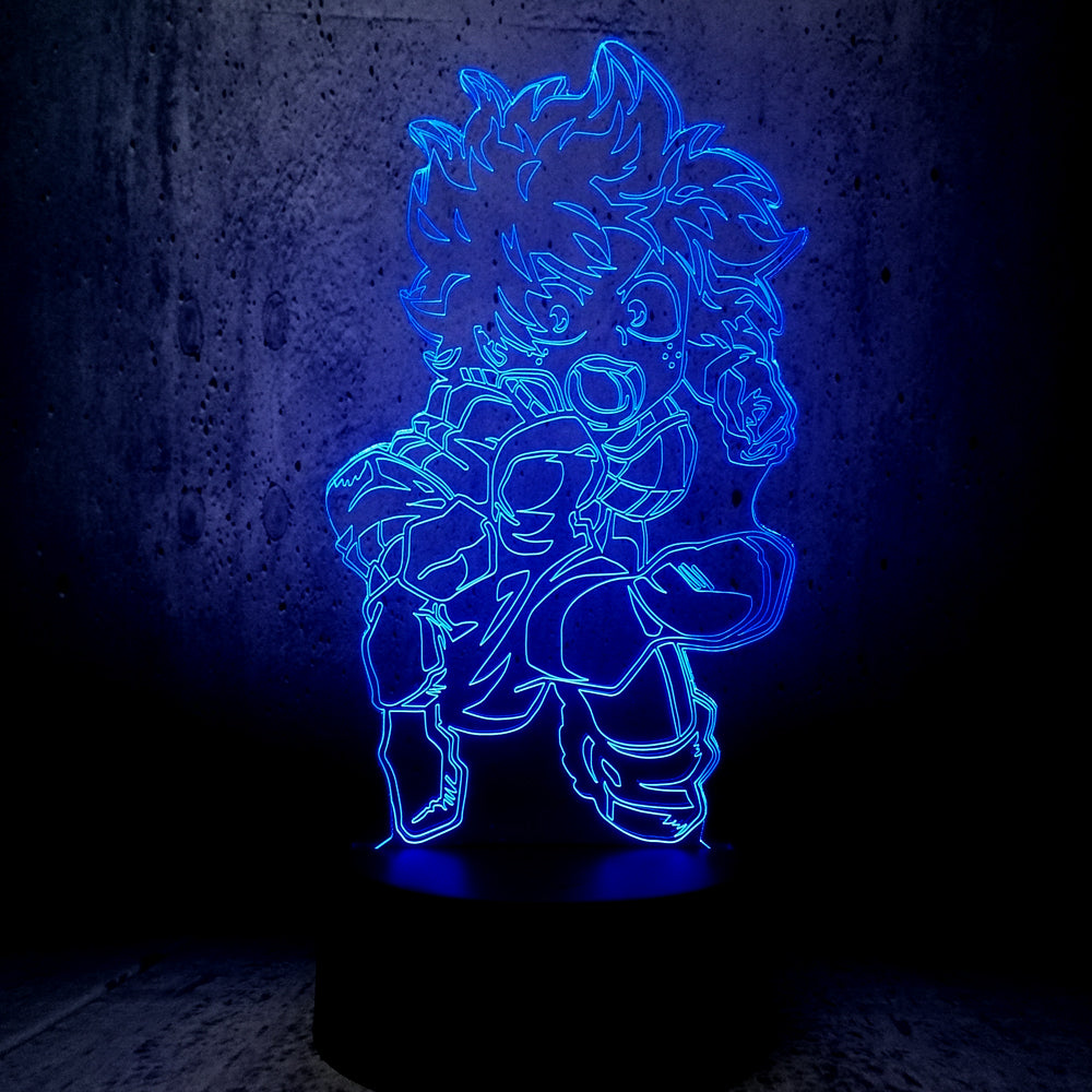 3D LED Colorful Visual Night Light - My Hero Academia