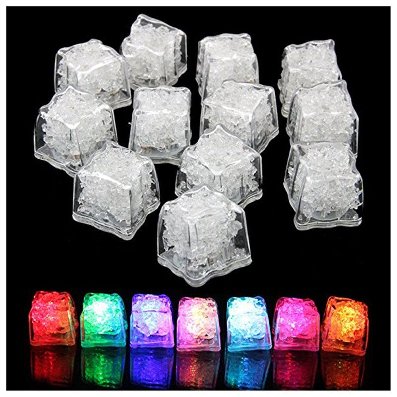 Colorful Touch Sensor LED Ice Cube Night Light