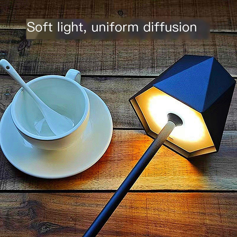 Touch Charging Table Lamp for Restaurants and Bars